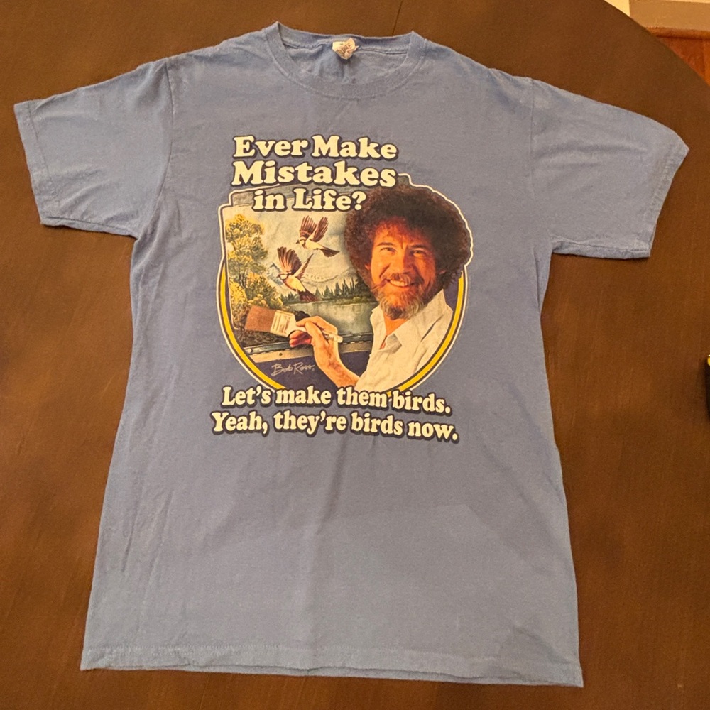 Bob Ross t shirt